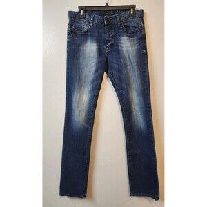 Calvin Klein Jeans Women's 31 Blue Dark Wash Skinny Jeans